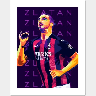 Zlatan Ibrahimovic Wpap Pop Art Posters and Art